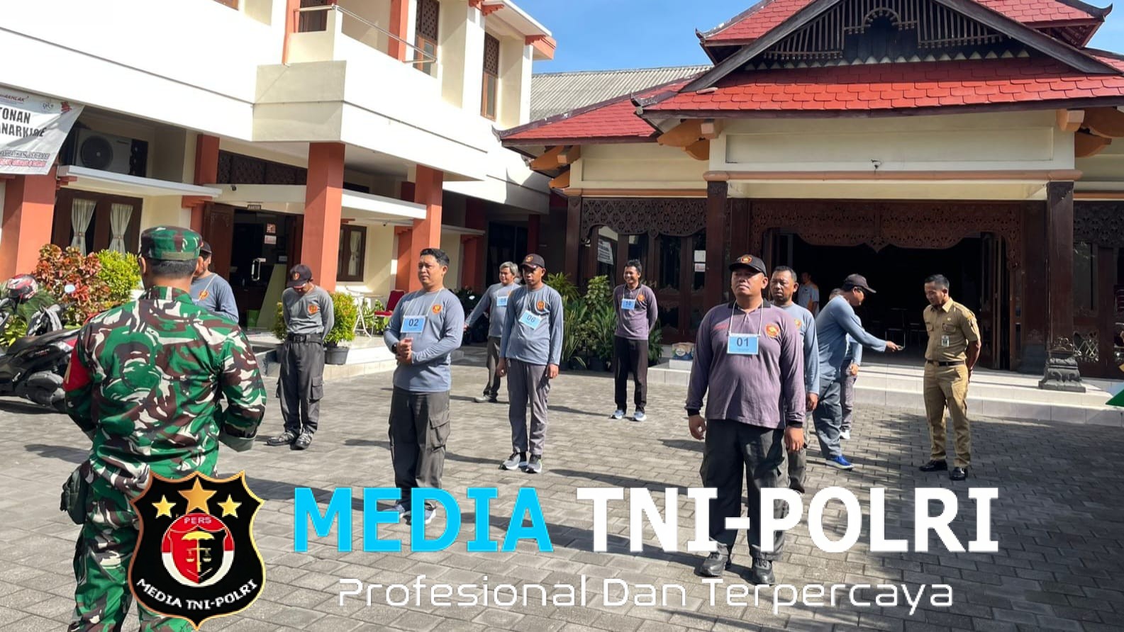 Siapkan Tanggung Jawab Tugas kedepan, Babinsa & Bhabinkamtibmas Kratonan Gelar Penyegaran Fisik Satlinmas