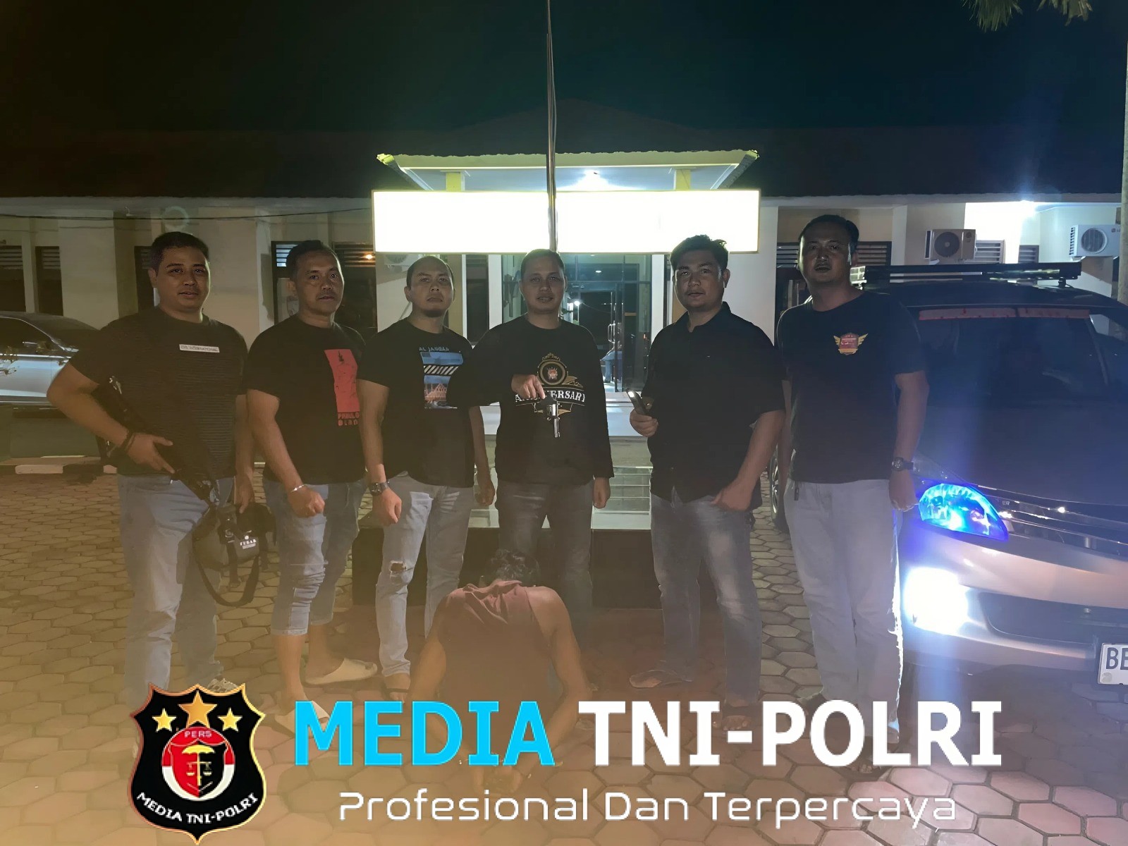 Simpan Senjata Api Rakitan di Mobil, Sopir Travel Diciduk Polisi di Pringsewu