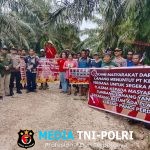 Warga Desa Tumbang Lahang Beri Waktu Dua Hari Kepada Perusahaan PT Kereng Pangi Perdana (KPP) Untuk Menyelesaikan Lahan yang di Caplok