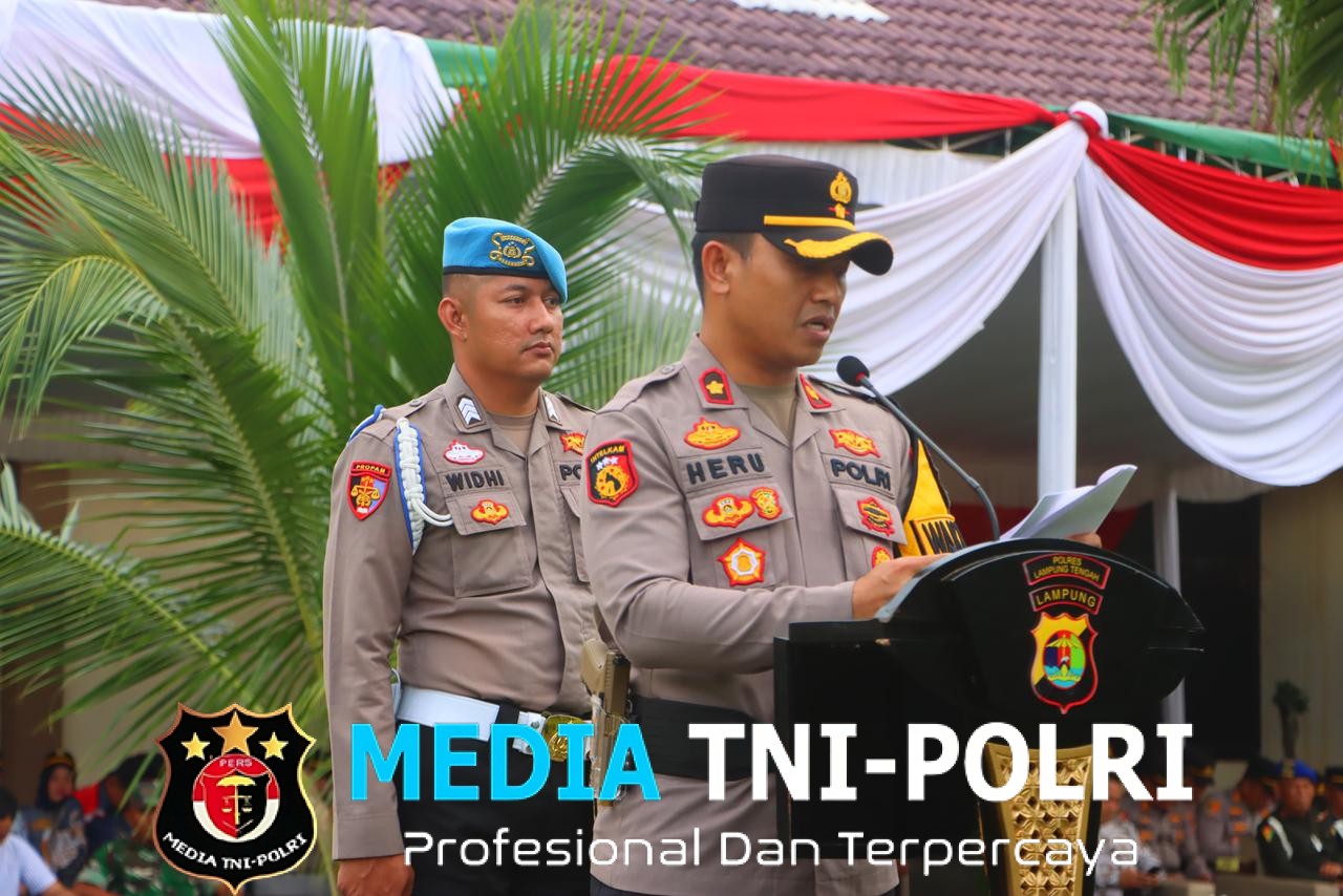 Polres Lampung Tengah Kerahkan 305 Personel Gabungan Amankan Perayaan Nataru