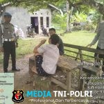 Di Bawah Terik Menyengat, Polisi Tetap Berpatroli Demi Keamanan