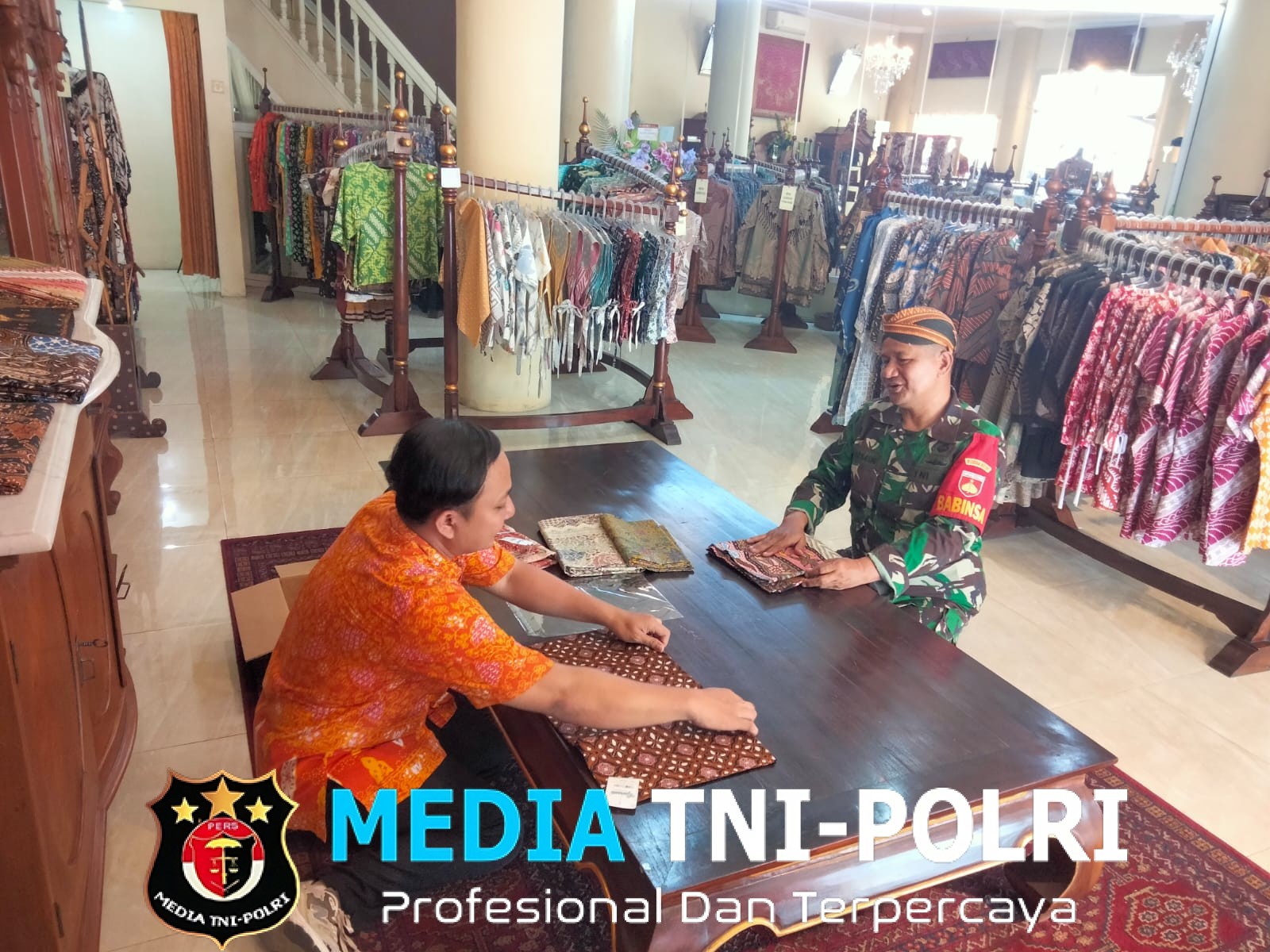 Wujudkan Wilayah yang Aman Babinsa Tipes Komsos dengan Warga Binaan