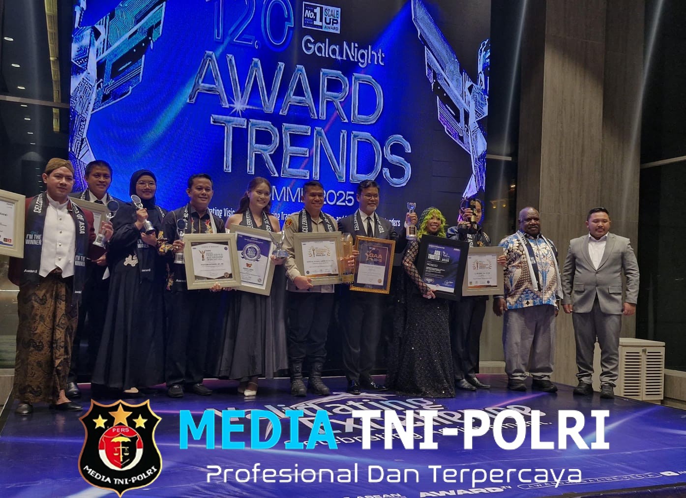 Dinilai Berintegritas Tinggi dan Innovative Dirkrimsus Polda Gorontalo Raih Penghargaan Level Asia