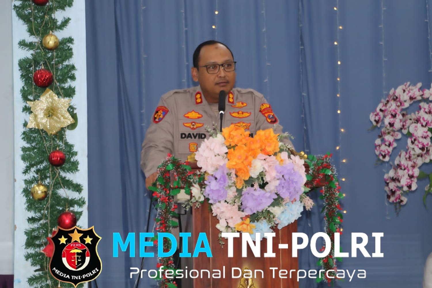 Perayaan Natal Keluarga Besar Polres Langkat 2025 Menguatkan Iman dan Kepedulian Sosial