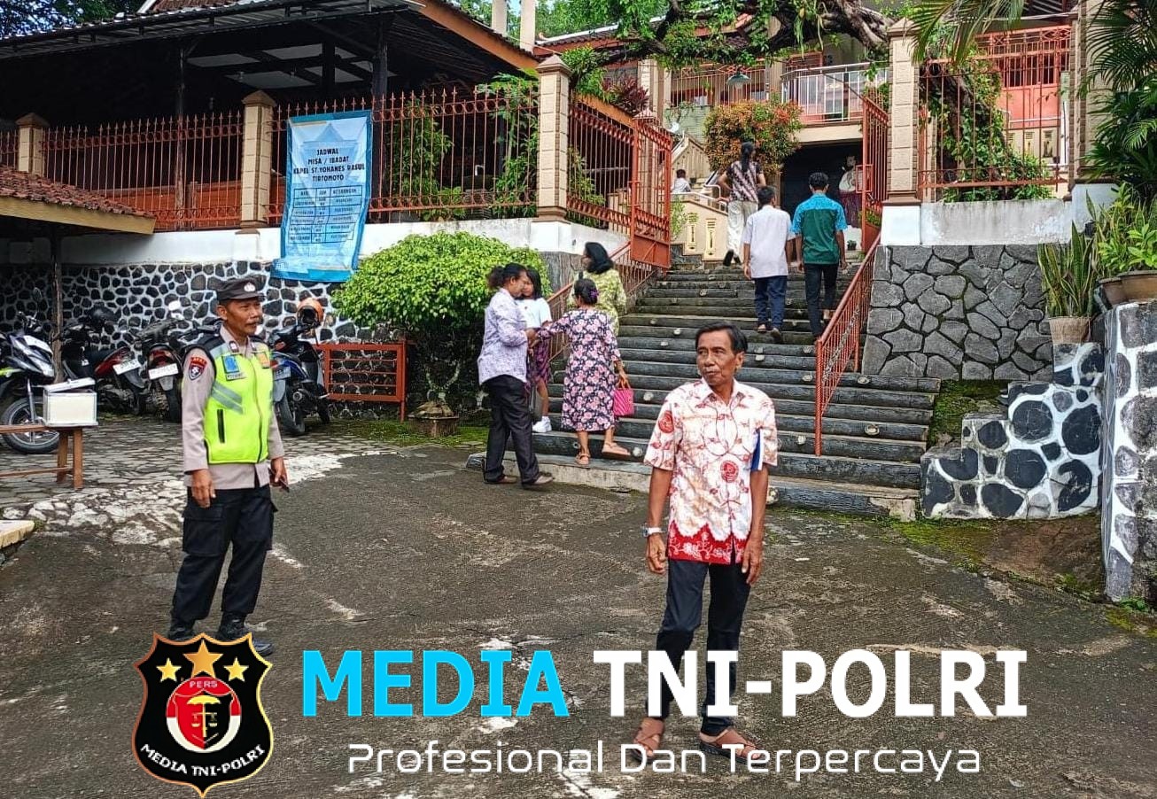 Jelang Natal 2025, Polres Wonogiri Intensifkan Pengamanan Gereja, Pastikan Ibadah Berlangsung Aman dan Kondusif