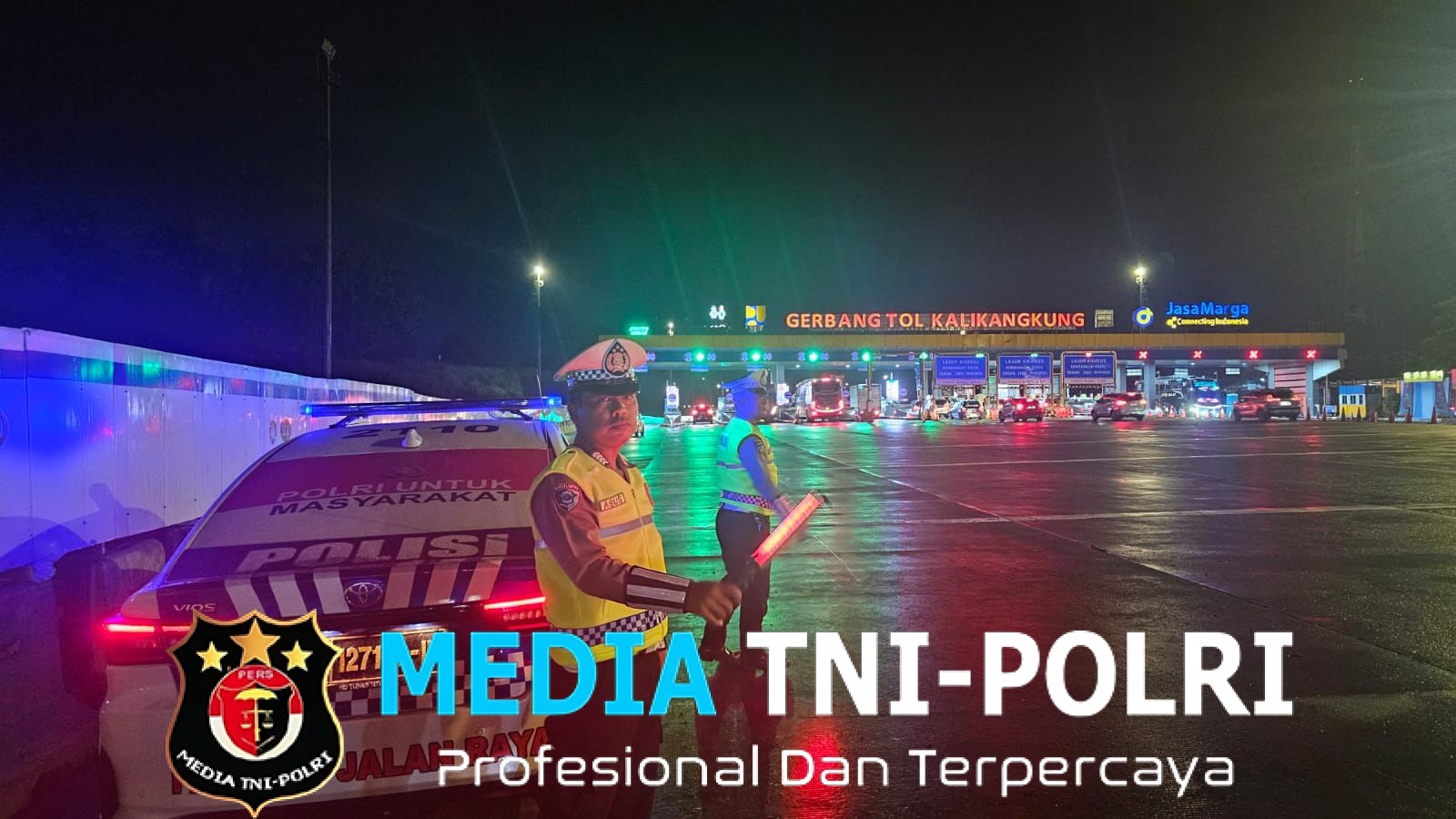 Arus Mudik Nataru Mulai Meningkat, Satgas Ops Lilin Candi 2025 Polda Jateng Pastikan Lalu Lintas Tol Masih Terkendali