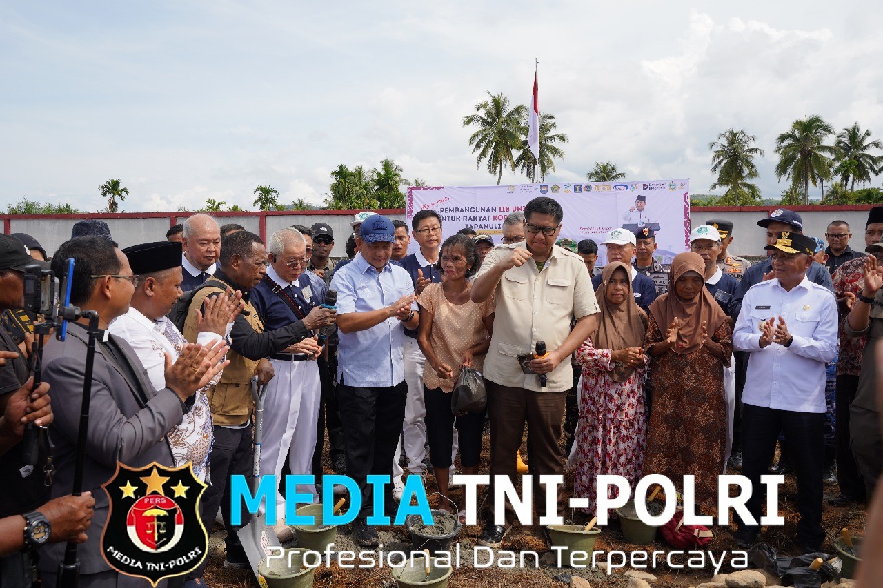 Mendagri dan Menteri PKP Mulai Pembangunan Hunian Tetap bagi Warga Terdampak Bencana di Tapanuli Tengah