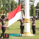 Hari Ibu ke-97, Kapolres Lampung Utara Inspektur Upacara dan Seluruh perangkat Upacara Dari Polwan Polres Lampung Utara Juga ASN