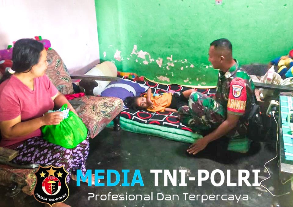 Wujudkan Generasi Sehat, Babinsa Tawangsari Kawal Percepatan Penurunan Stunting di Wilayah Garum