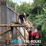 Kemanungnggalan TNI Dan Warga Pada Pembangunan KDKMP Perkuat Perekonomian Lokal