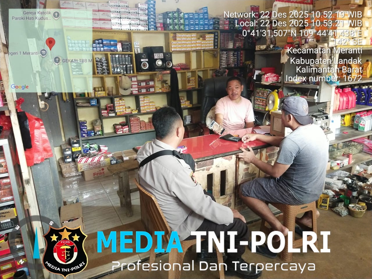 Tak Kenal Waktu, Polisi Terus Jaga Keamanan Lewat Patroli Siang