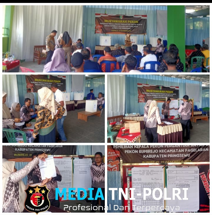 Pekon Bumirejo Gelar Pilkakon Pergantian Antar Waktu (PAW)