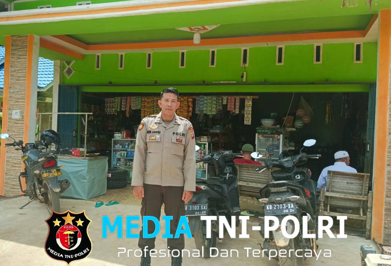 Polsek Sebangki Laksanakan Patroli Siang, Warga Diimbau Waspada