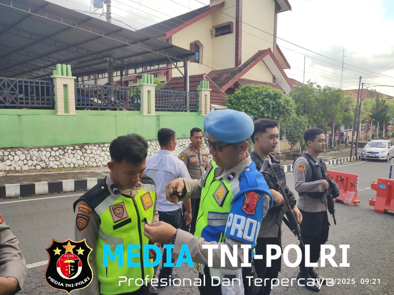 Propam Polres Wonogiri Gelar Gaktibplin di Pospam Nataru, Pastikan Disiplin Personel Terjaga