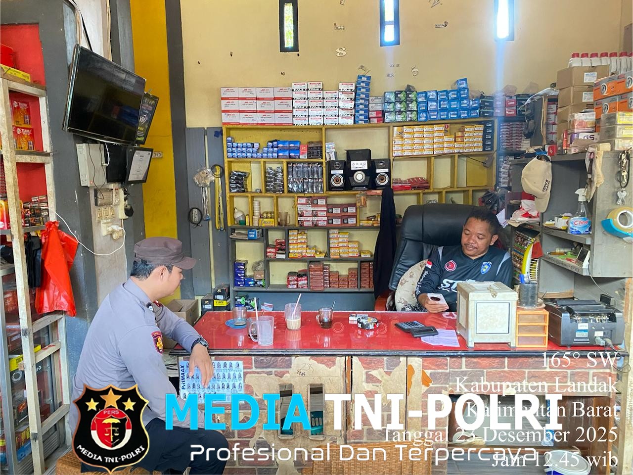 Patroli Siang Jadi Sarana Polisi Sampaikan Pesan Kamtibmas