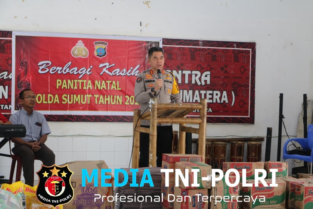 Polda Sumut Gelar Bakti Sosial Natal dan Tahun Baru 2025, Wujud Kepedulian untuk Sesama