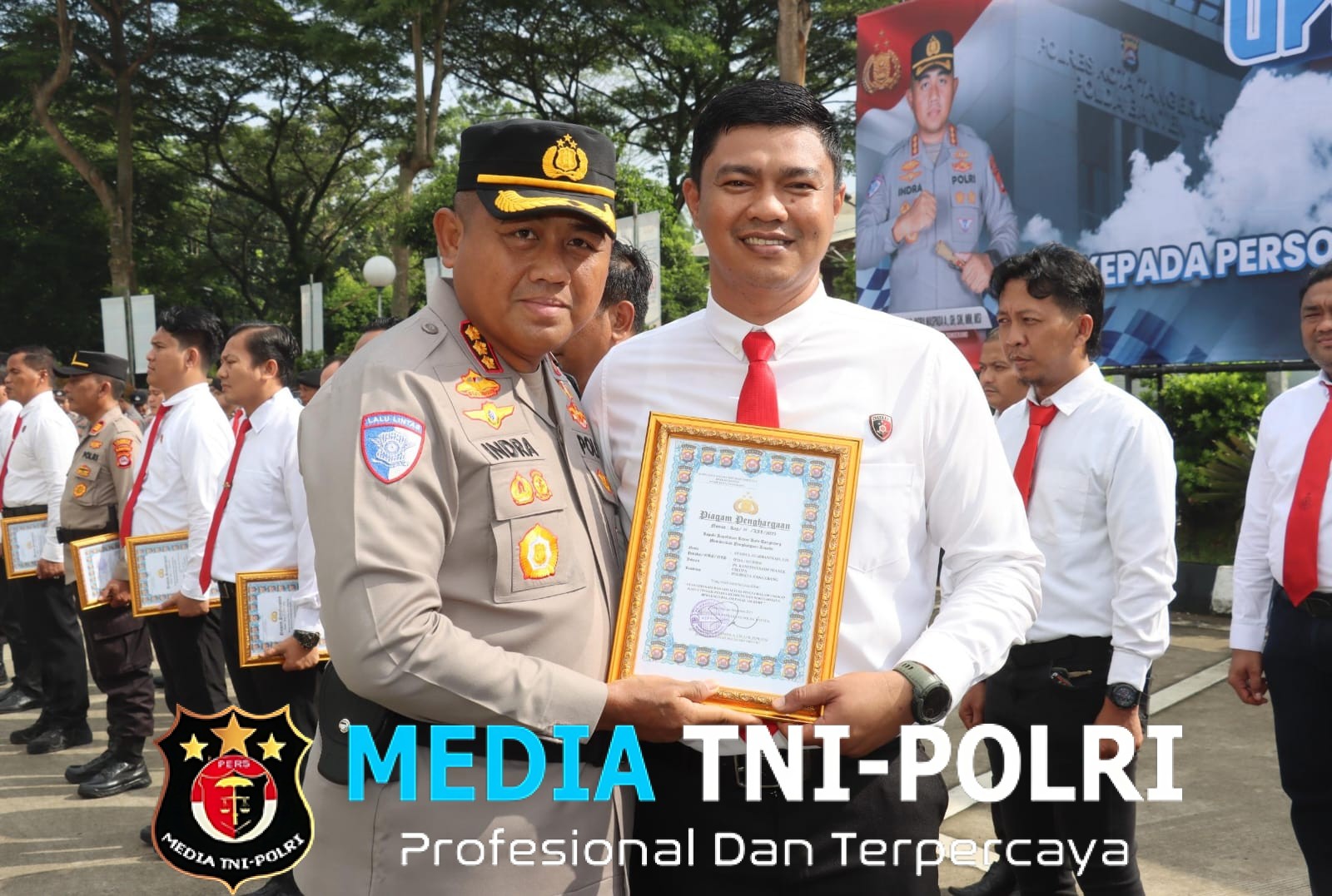 Ungkap Kasus Pembunuhan hingga Ranmor, Polsek Cikupa Raih Sejumlah Penghargaan