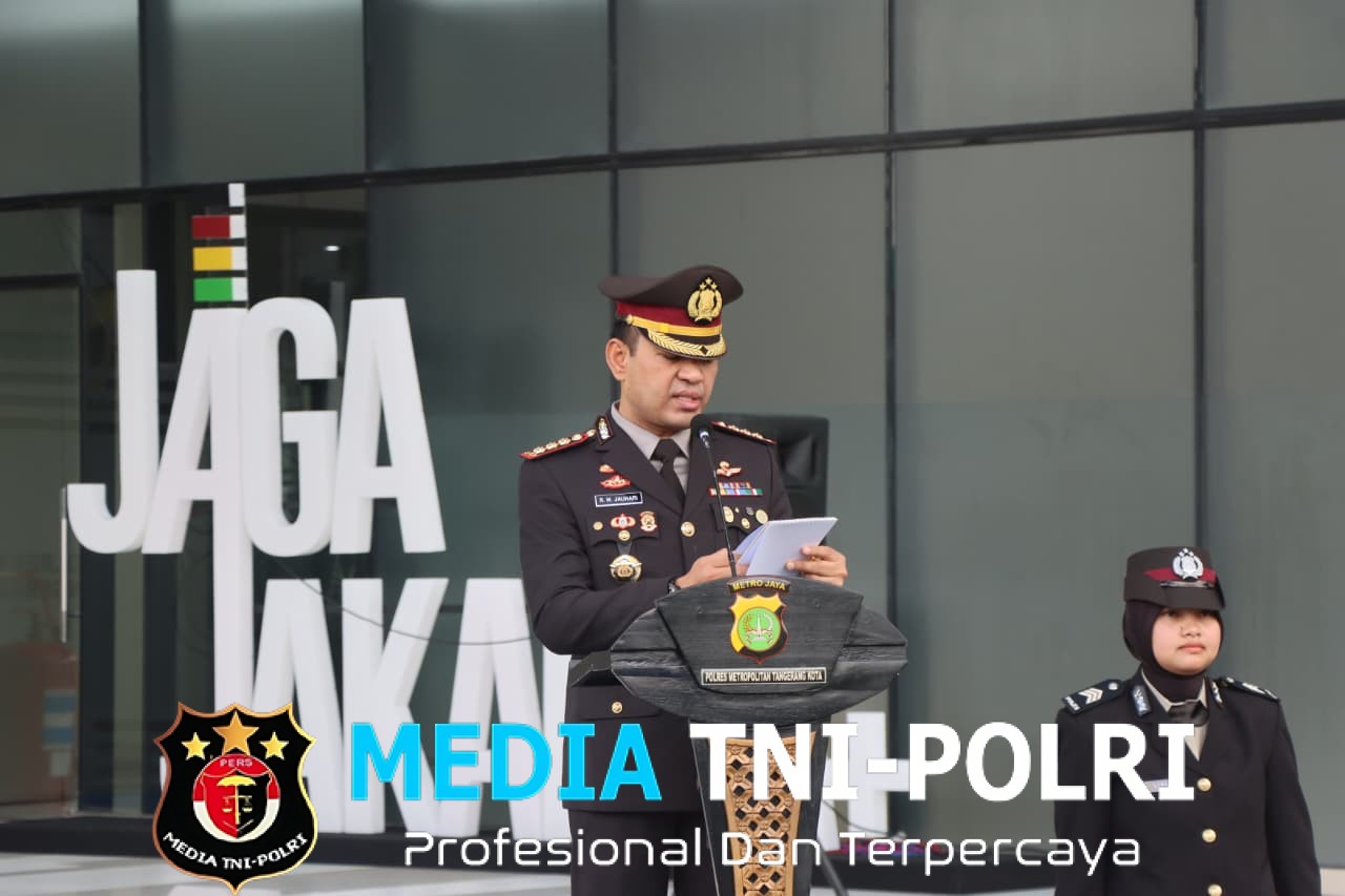 Polres Metro Tangerang Kota Gelar Upacara Peringatan Hari Ibu ke-97 Tahun 2025