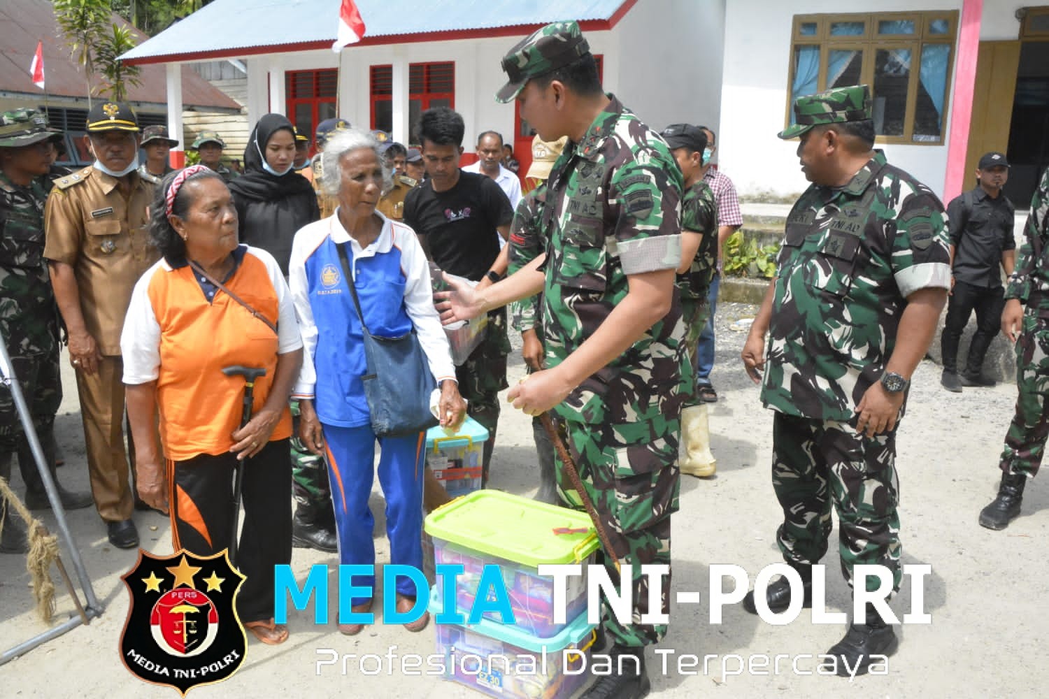 Pangdam I/BB Tinjau Posko Bencal dan Lokasi Longsor di Wilayah Korem 023/KS