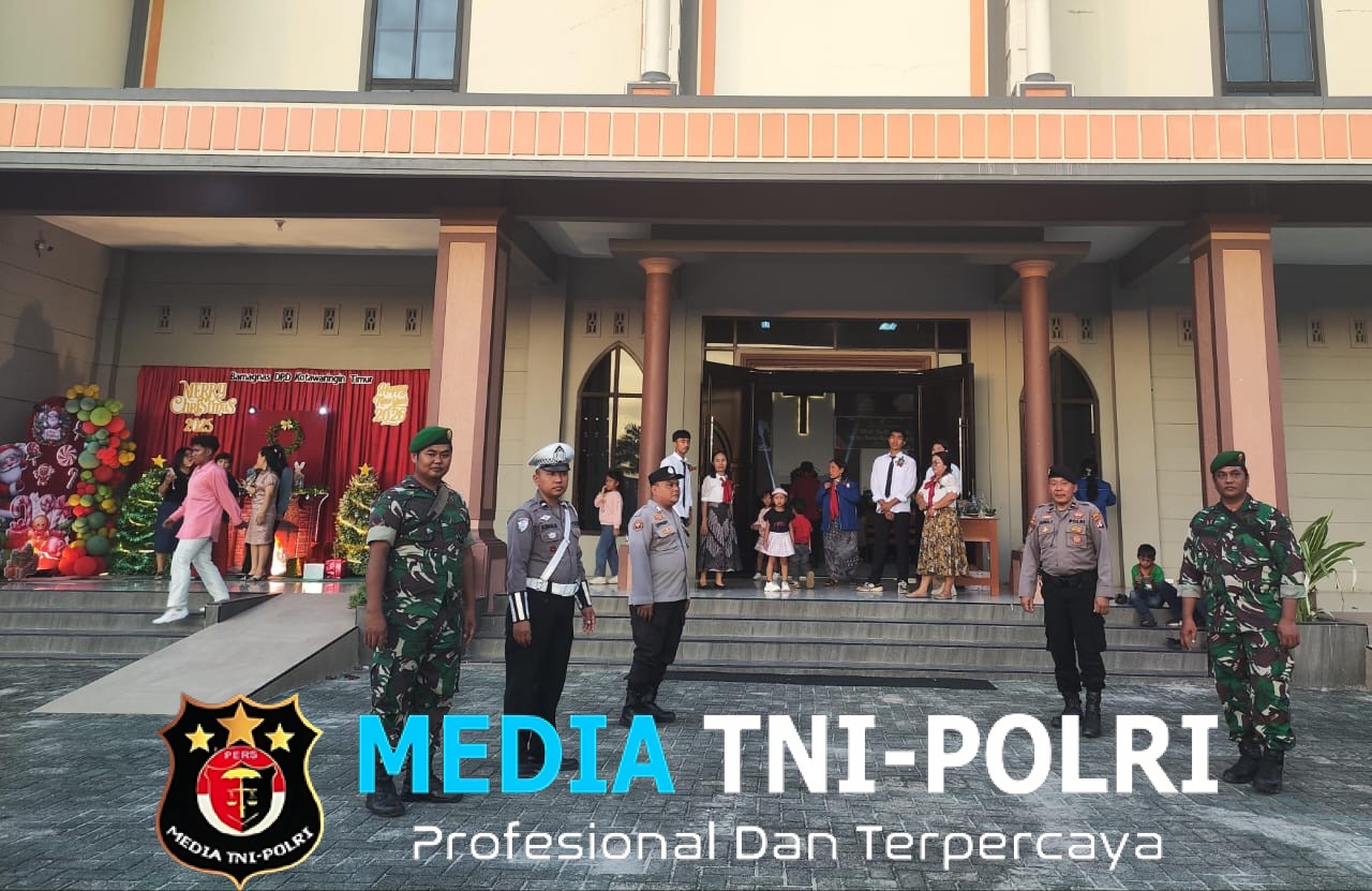 Perayaan Ibadah Natal di Gereja Parapah Berlangsung Aman dan Lancar