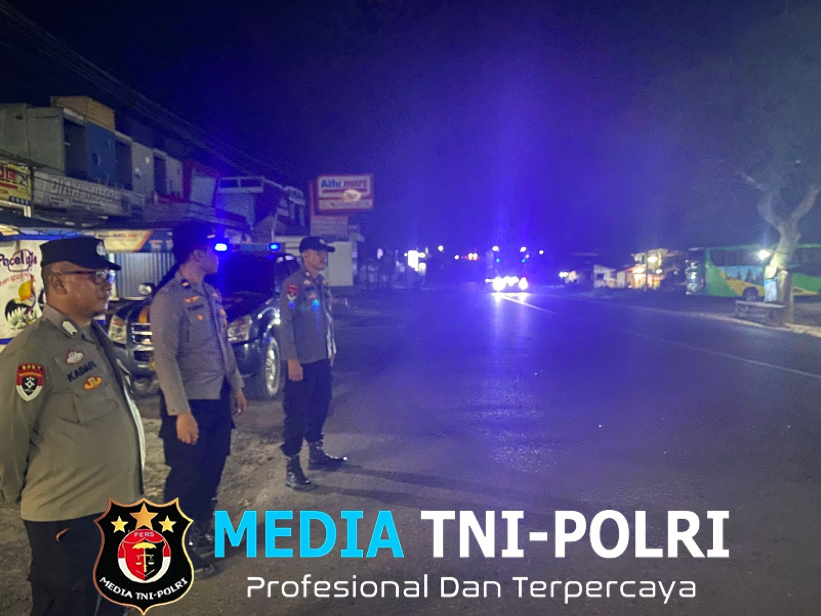 Polres Mesuji Siaga 24 Jam Patroli Malam dan Layanan Call Center 110 Siap Jaga Kenyamanan Warga