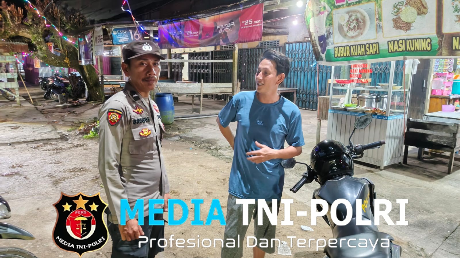 Patroli Malam Polsek Menjalin Ciptakan Situasi Aman dan Kondusif