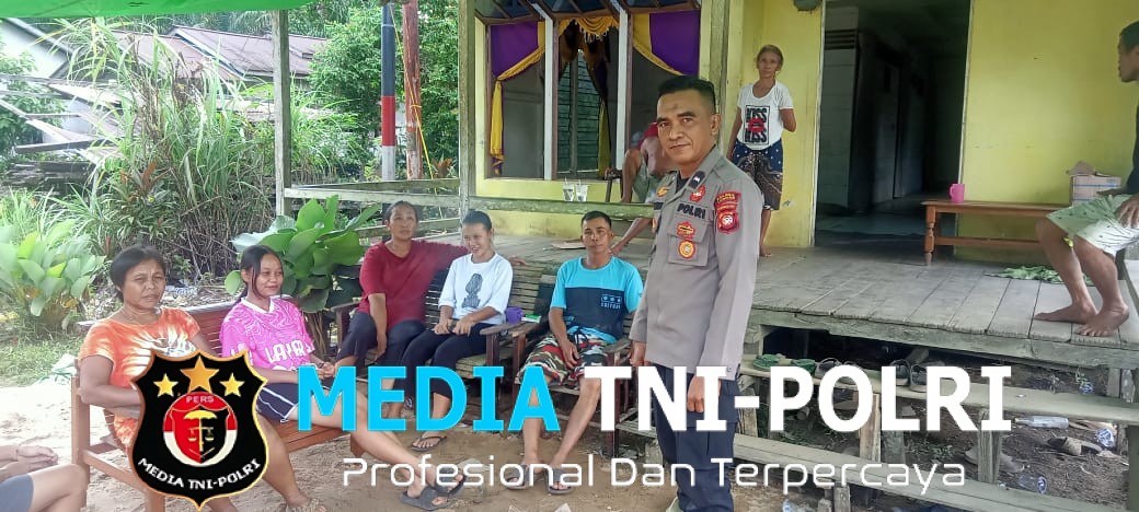 Dekatkan Diri dengan Masyarakat, Polsek Sebangki Laksanakan Sambang Warga
