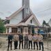 Pastikan Aman Kondusif, Polres Lampung Tengah dan Jajaran Sterilisasi Gereja Jelang Misa Natal 2025