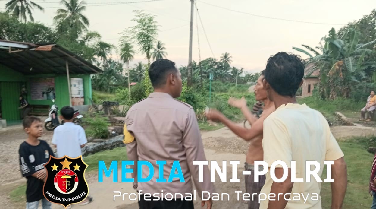 Polsek Semaka Identifikasi Paska Angin Puting Beliung Terjang Pekon Way Kerap