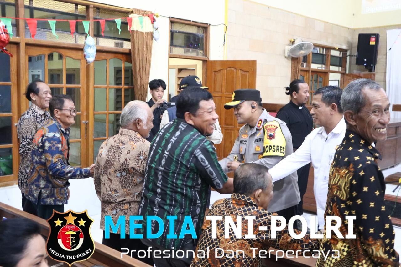Forkopimda Wonogiri Pantau Ibadah Natal, Polres Pastikan Perayaan Berjalan Aman dan Kondusif