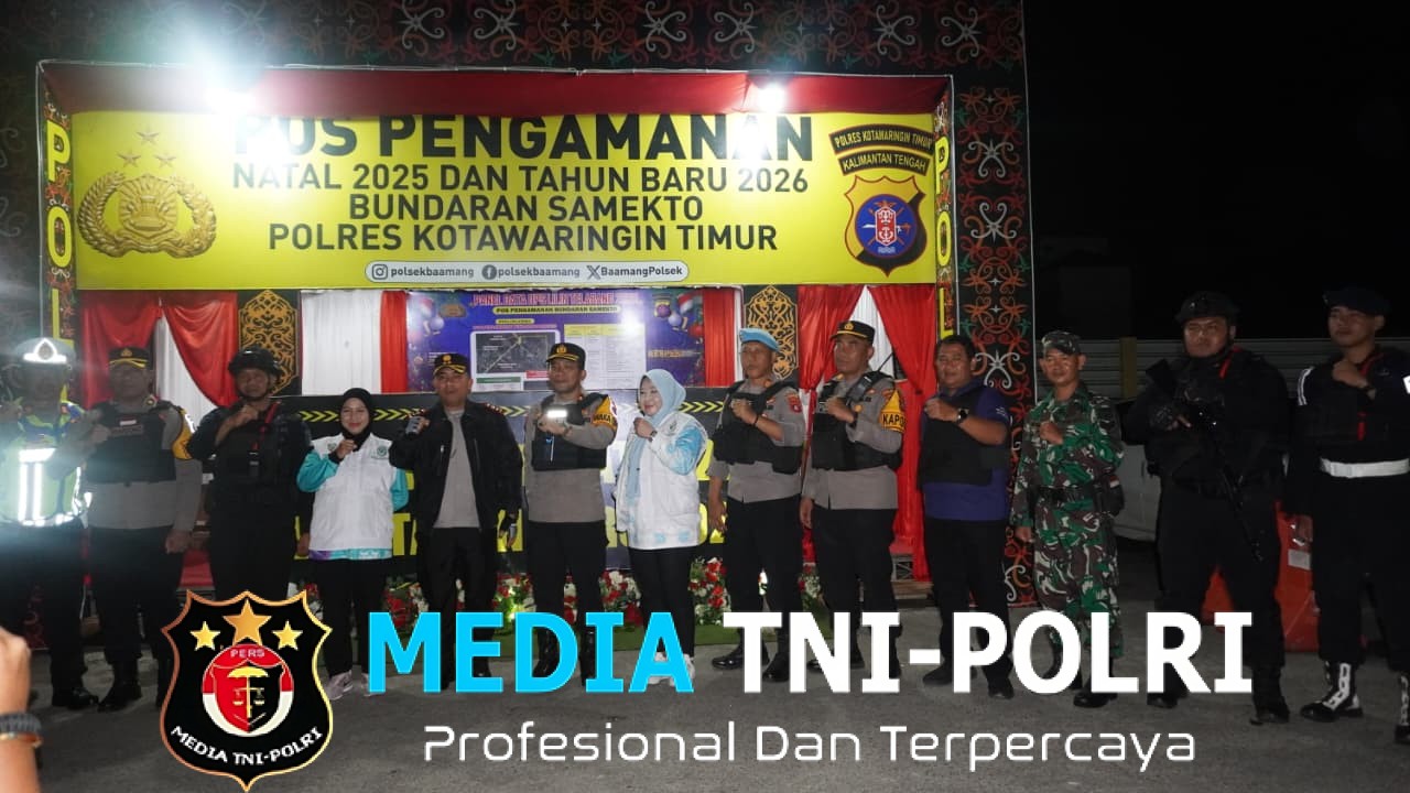 Pastikan Wilayah Yang Kondusif Menjelang Natal, Kodim 1015/Sampit Laksanakan Patroli Gabungan