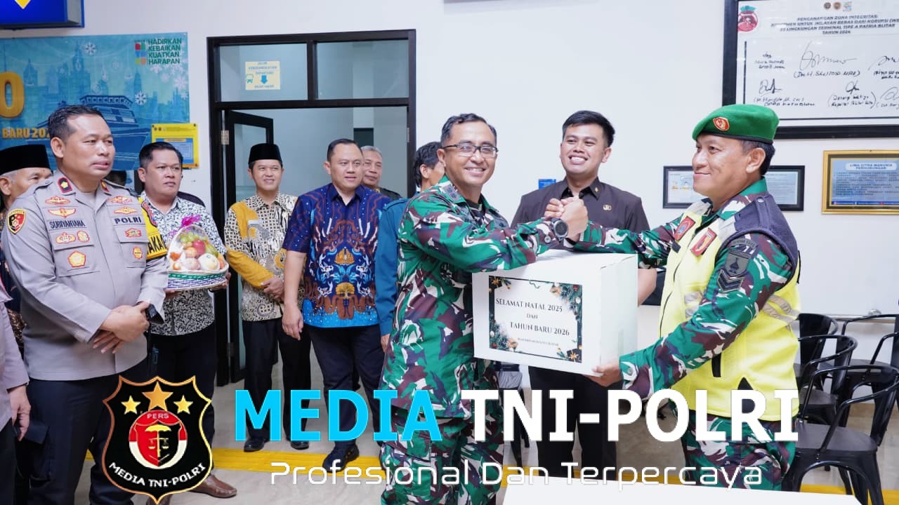 Dandim 0808/Blitar Bersama Forkopimda Kota Blitar Cek Sejumlah Gereja Dan Pos Nataru