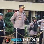 Kabagops Polres Kotim Pimpin Apel Kesiapan Patroli Ke Gereja- Gereja Yang Melaksanakan Ibadah Perayaan Natal