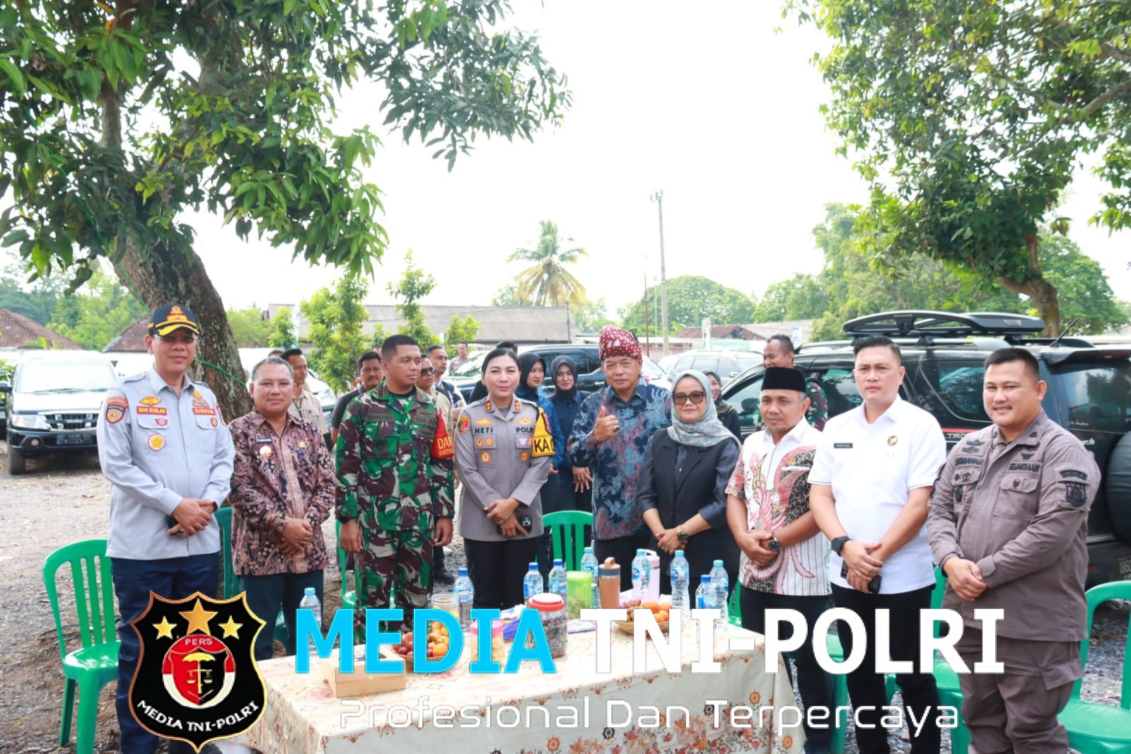 Kapolres Lampung Timur Bersama Forkopimda Lampung Timur Tinjau Perayaan Natal 2025 di Purbolinggo