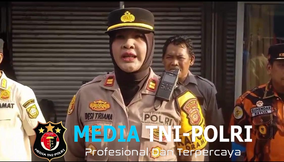 Kapolsek Dramaga Bersama Forkompimcam Kecamatan Dramaga Melaksanakan Kegiatan Apel Pengamanan Ibadah Natal 2025