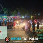 Kapolsek Menyuke Beserta Anggota Lakukan Pengamanan Ibadah Ibadah Malam Natal Tahun 2025