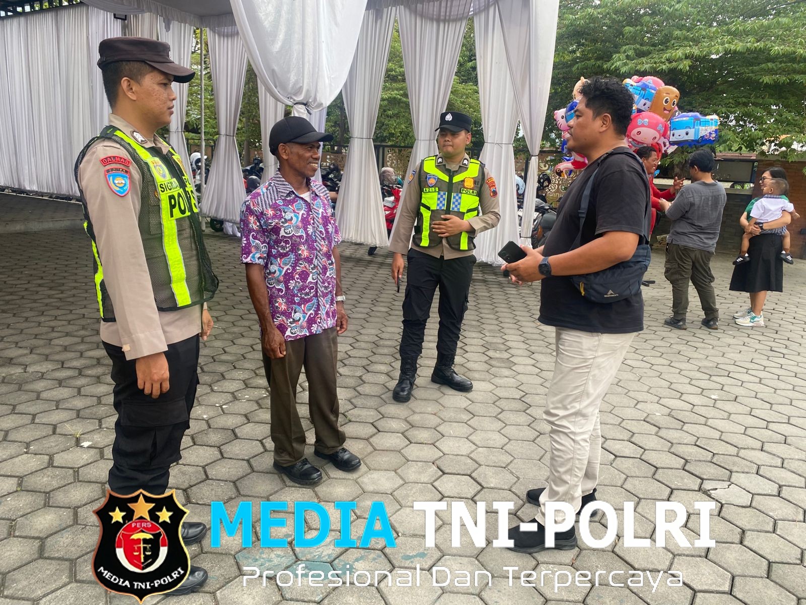 Perayaan Natal GKJWU di Selogiri Berjalan Aman, Polres Wonogiri Lakukan Pengamanan Ketat