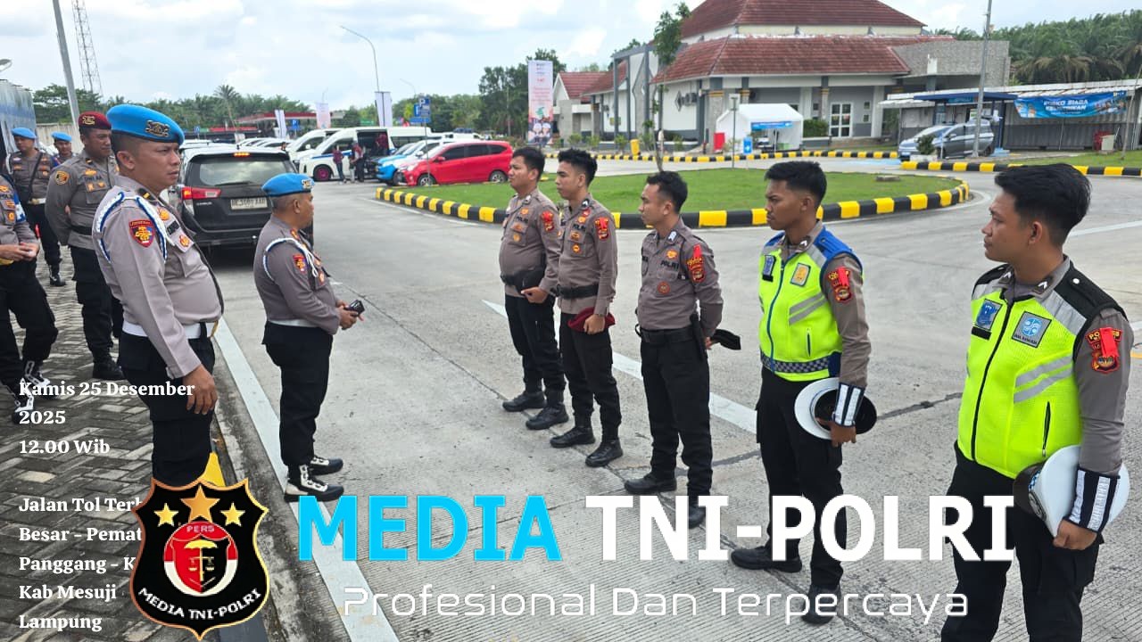 Operasi Lilin Krakatau 2025  Propam Mabes Polri Apresiasi Kedisiplinan Personel Polres Mesuji