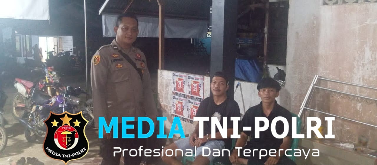 Cegah Kriminalitas Pada Malam Hari, Polsek Kuala Behe Patroli Dan Beri Himbauan Kepada Warga