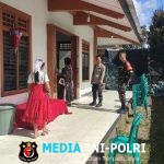 Polsek Menjalin Laksanakan Pengamanan Ibadah Misa Natal di Gereja Katolik Benediktus Tanjam