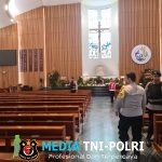 Gegana PMJ Laksanakan Sterilisasi Gereja Maria Kusuma Karmel Jelang Perayaan Natal 2025
