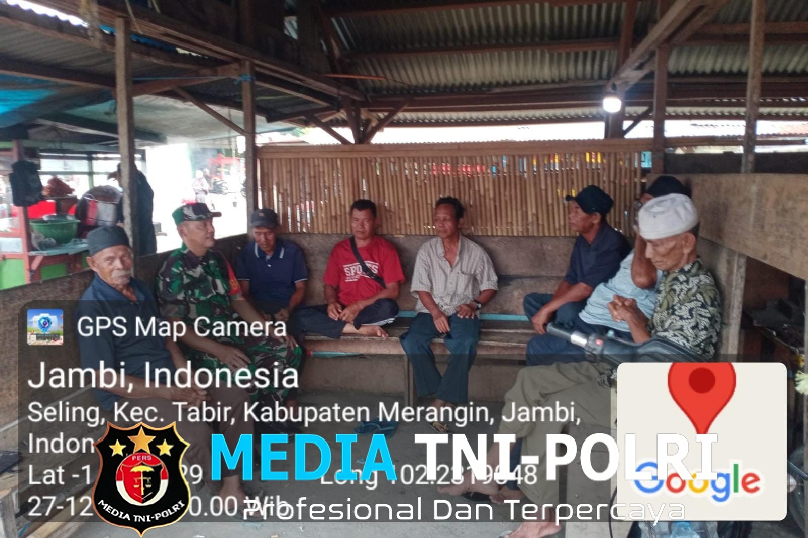 Babinsa Koramil 420-08/Tabir Aktif Patroli Keamanan dan Komsos, Situasi Wilayah Aman Terkendali