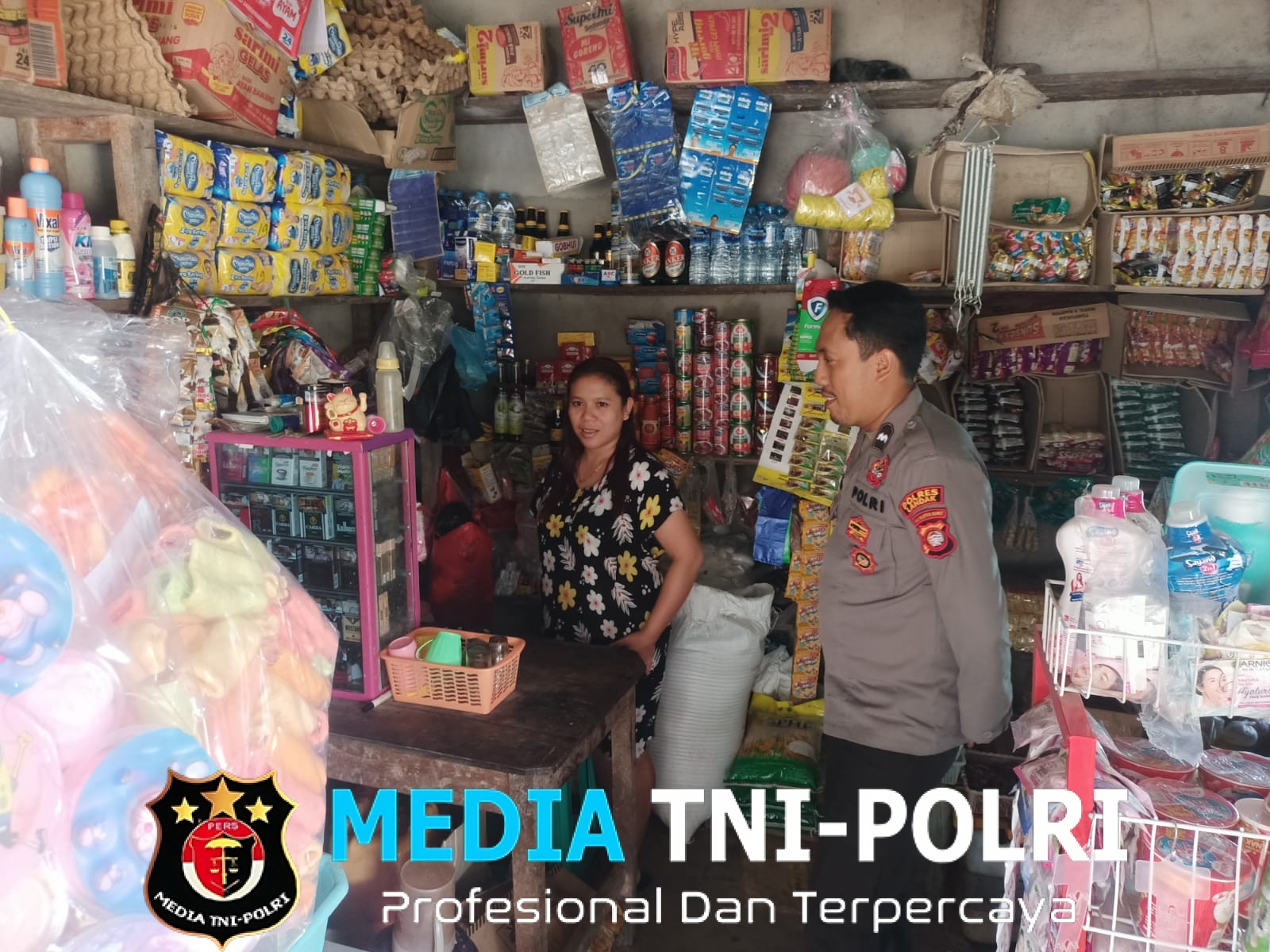 Polsek Menjalin Intensifkan Patroli Siang di Desa Sepahat Antisipasi Gangguan Kamtibmas