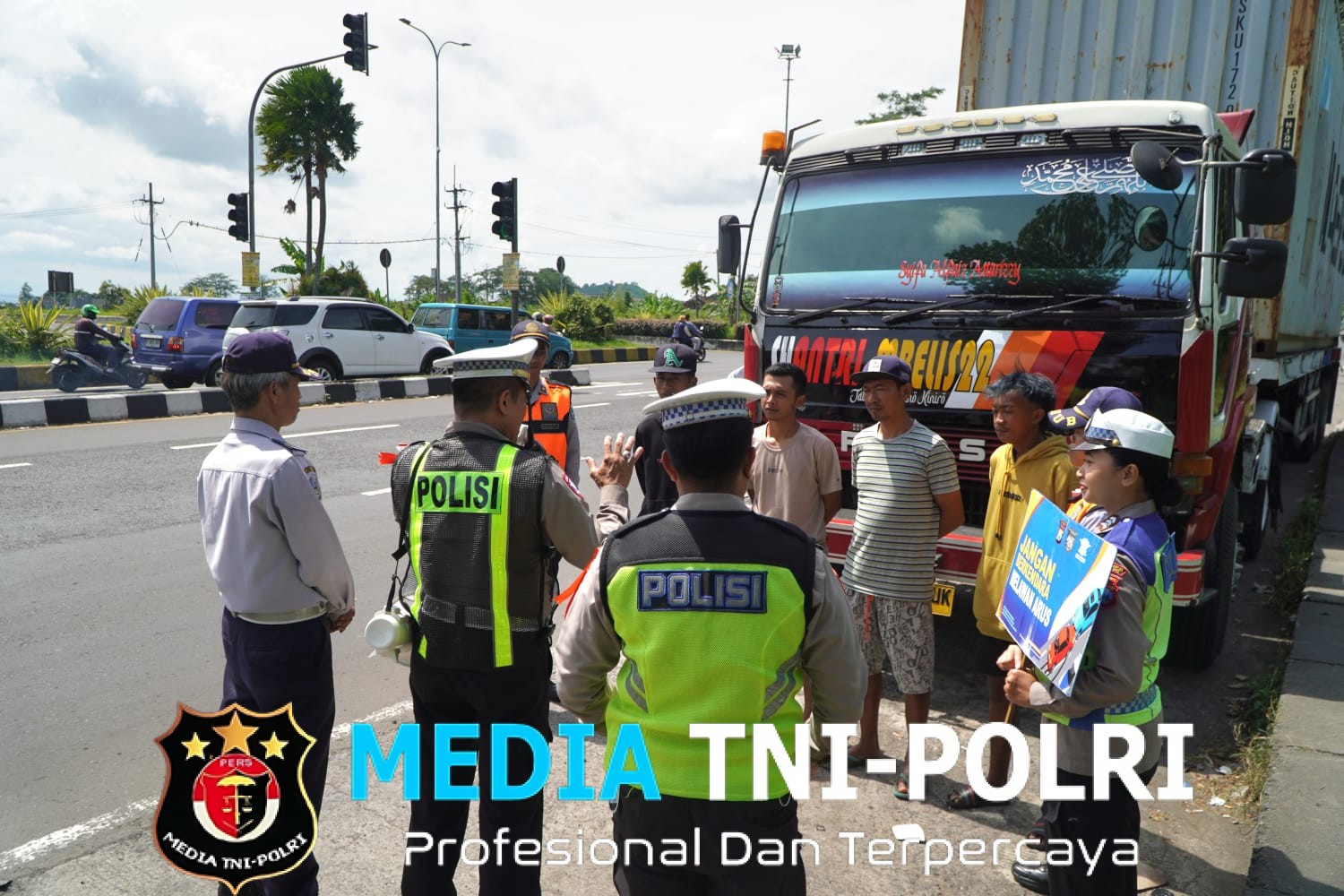 Polres Malang Perketat Pembatasan Truk Sumbu 3 Jelang Tahun Baru