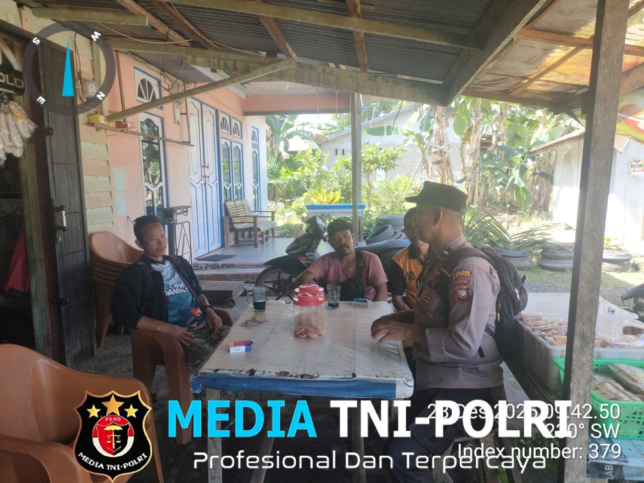 Usai Patroli Daerah Rawan, Polisi Sambangi Warga dan Bengkel, Pererat Sinergi Kamtibmas