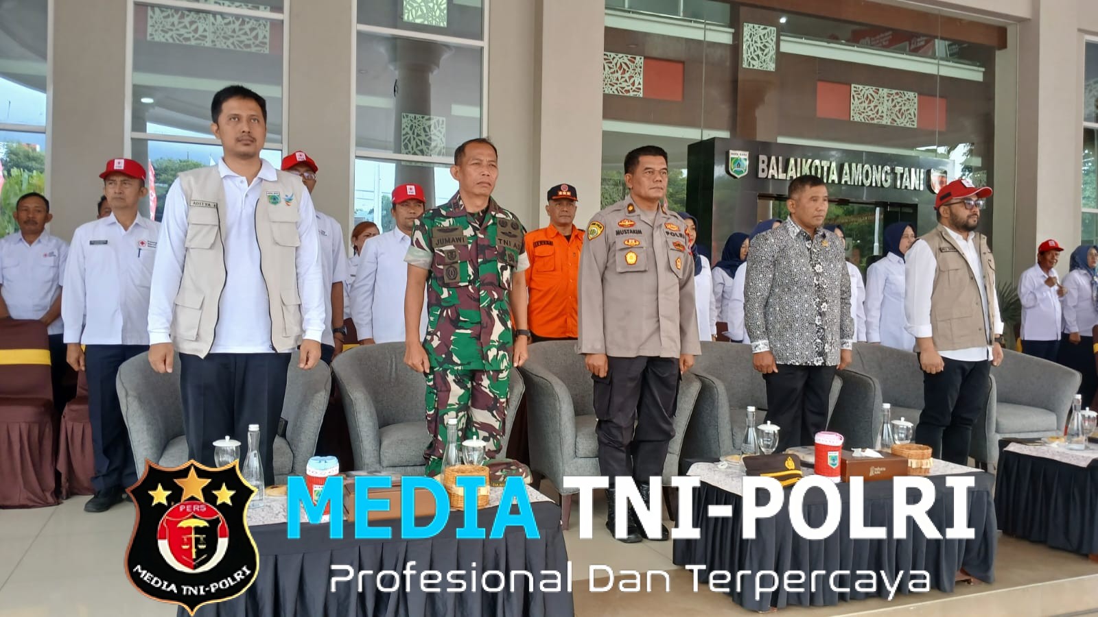 Danramil 0818-02/Batu Hadiri Apel Hari Relawan PMI Se-Malang Raya Tahun 2025