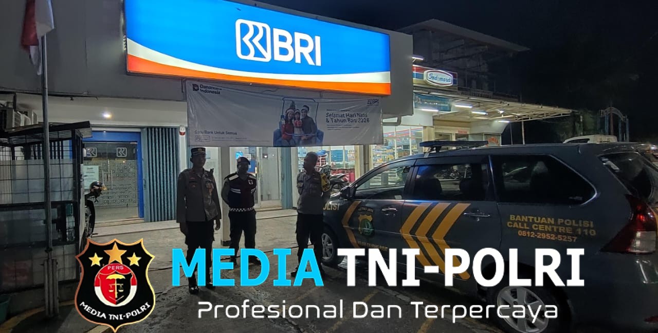 Polsek Cikarang Pusat Laksanakan Patroli Preventif, Antisipasi Kejahatan Jalanan dan Tawuran di Dekat Bank BRI Tembong Gunung