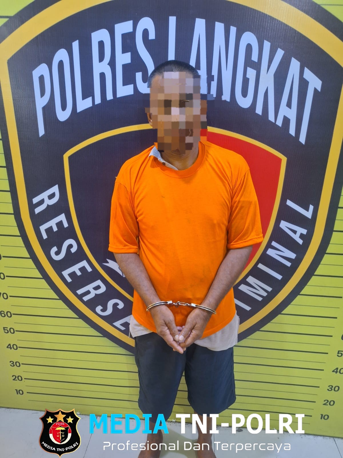 Polres Langkat Amankan Pelaku Percobaan Pencurian dengan Kekerasan di Kecamatan Wampu