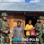 Peduli dan Kasih TNI Satgas Yonif 521/DY Membawa pesan damai, harapan, dan Memastikan Perayaan Natal dan Menyambut Tahun Baru 2026 Berjalan Aman serta Bermakna Bagi Masyarakat Papua