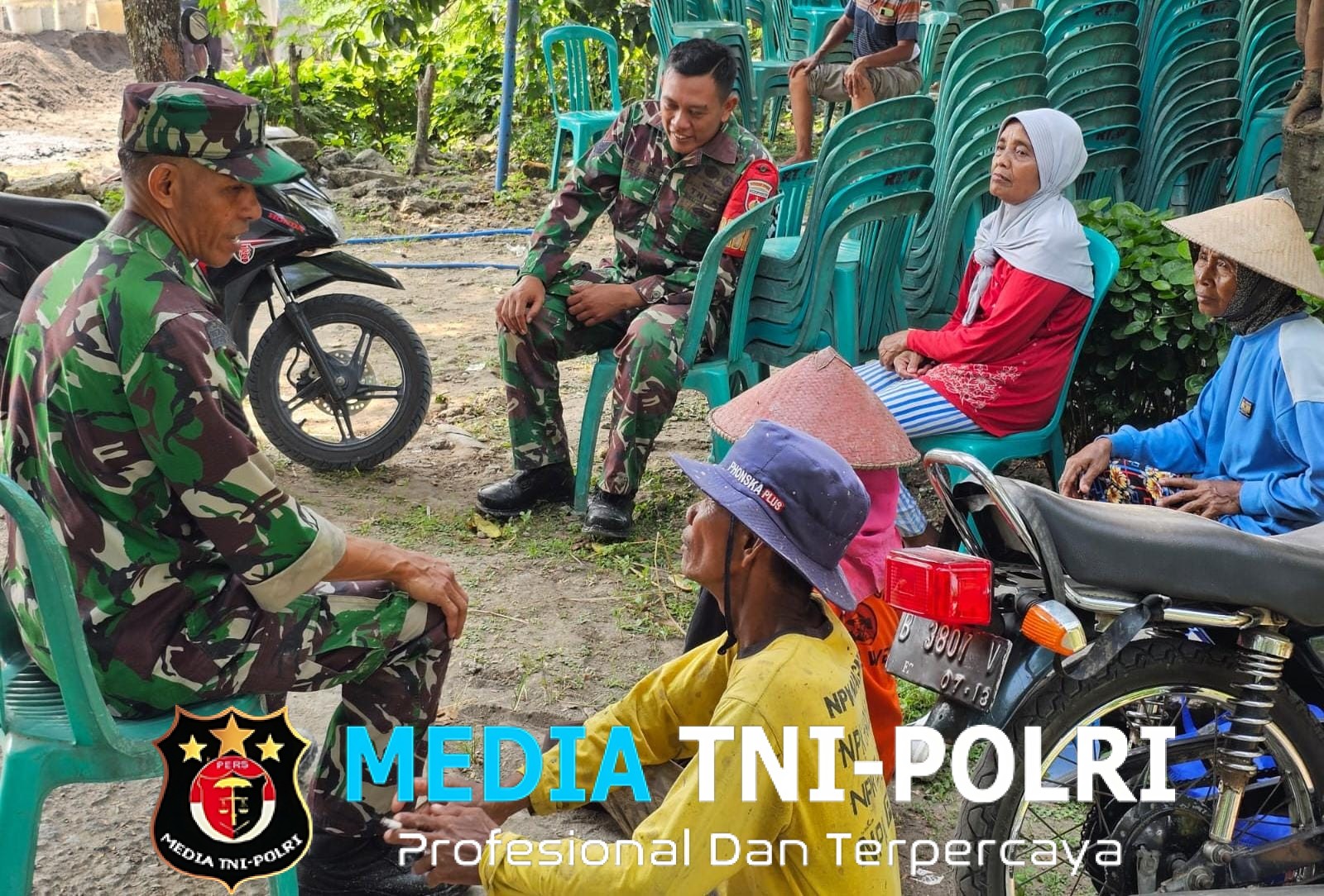 Babinsa Dorong Warga Berikan Informasi Terkini